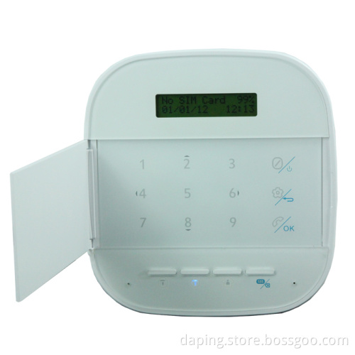 Multi GSM Funk Alarmanlage Set-4 (Preis-Leistungssieger, LCD Display, Alarm SMS Anruf, Deutsche Anleitung)